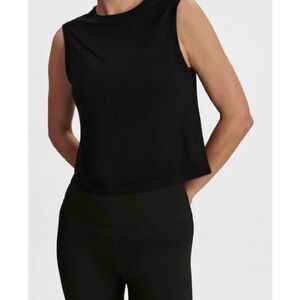 Varley Sleeveless Performance Tank – Black | Medium (Estimated)